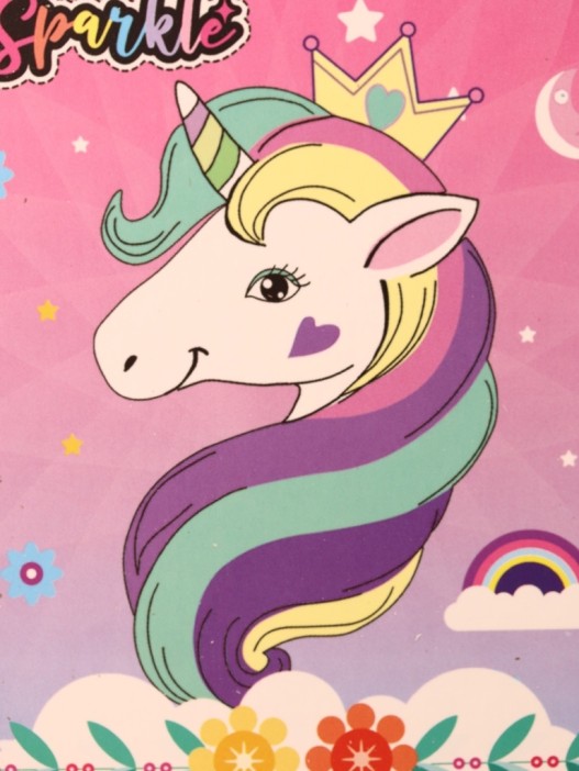 Блокнот &quot;Единорог&quot; mix, 8*10 см 