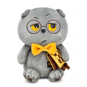 Мягкая игрушка "Кот Басик Гроссмейстер" (16 см)