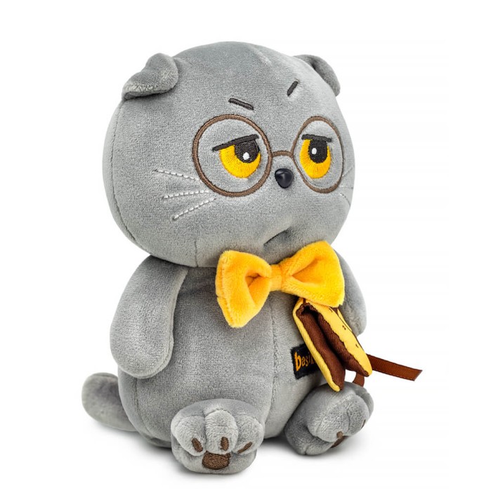 Мягкая игрушка "Кот Басик Гроссмейстер" (16 см) 