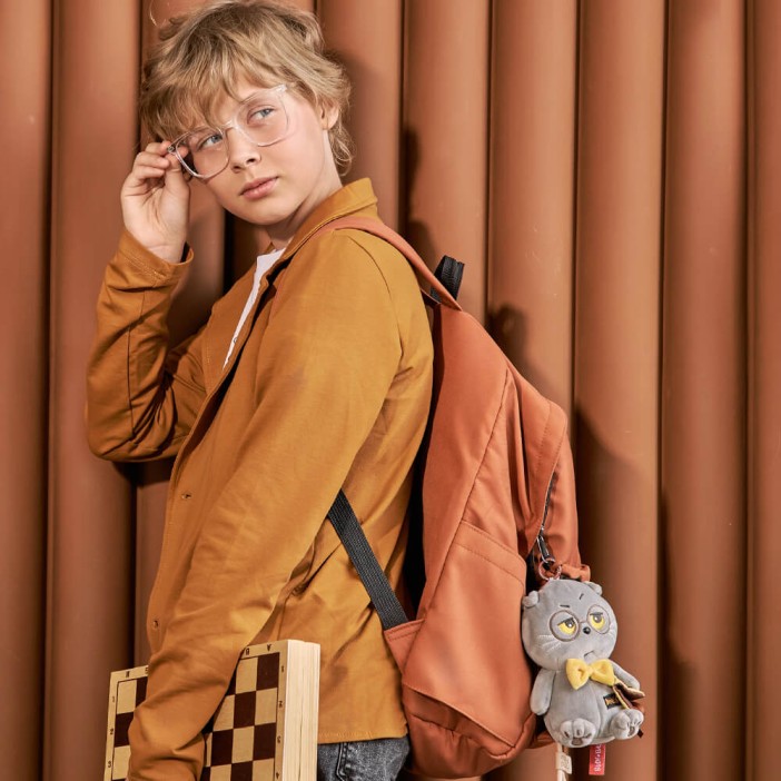 Мягкая игрушка "Кот Басик Гроссмейстер" (16 см) 