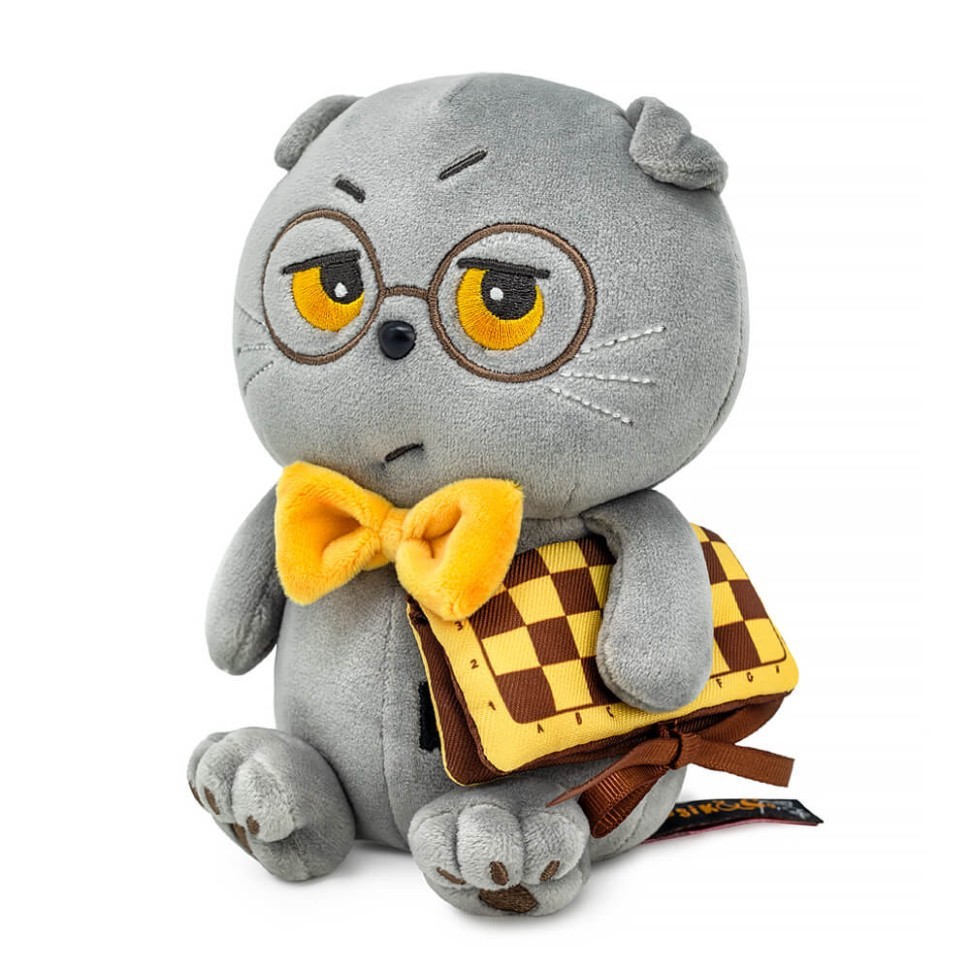 Мягкая игрушка "Кот Басик Гроссмейстер" (16 см)