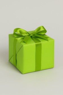 Пленка матовая  однотонная двухсторонняя салатовый 48см*10м±5% 50мкр