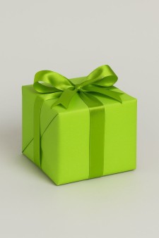 Пленка матовая однотонная двухсторонняя салатовый 48см*10м±5% 50мкр