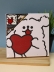 Картина из помпонов на подрамнике Draw Me! "Собачье сердце", (20 х 20 см)