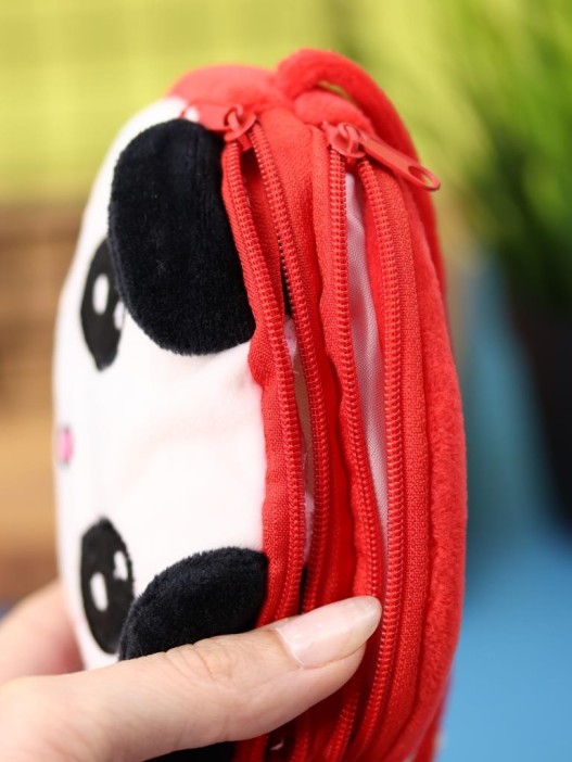 Сумочка плюшевая &quot;Panda&quot;, white (10*12,5 см) 