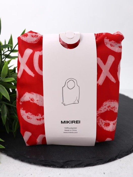 Сумка шоппер «Love kiss», red 