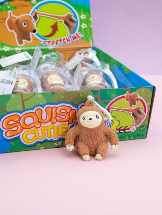 Брелок мялка - антистресс «Pretty sloth» 