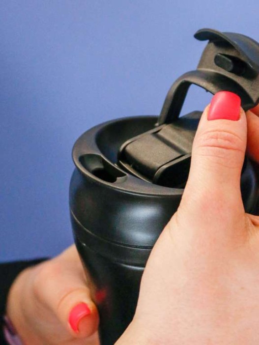 Термокружка «Hot coffee», black (420 ml) 