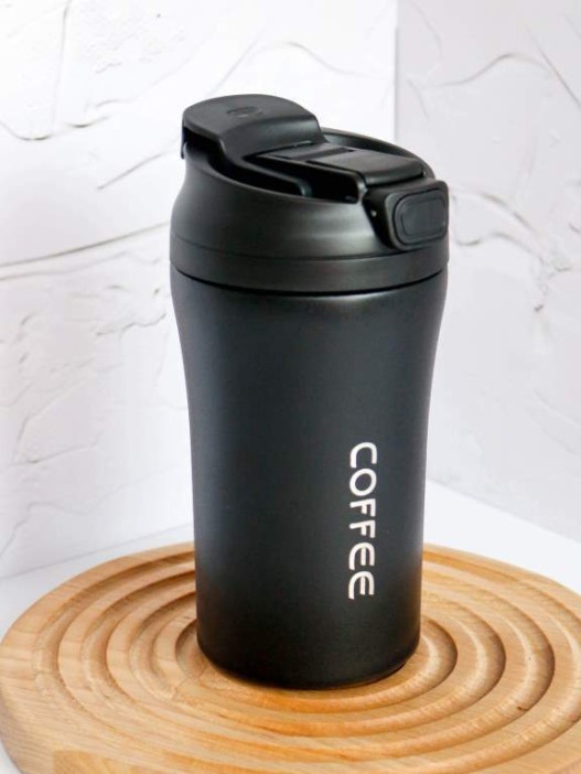 Термокружка «Hot coffee», black (420 ml) 