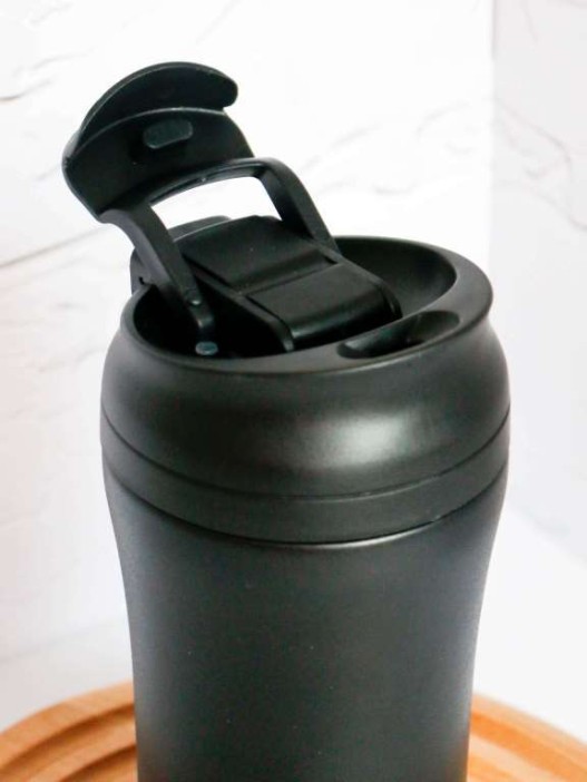 Термокружка «Hot coffee», black (420 ml) 