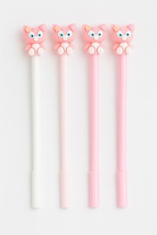 Ручка "Pink foxes", mix