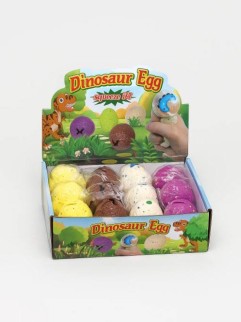 Мялка - антистресс «Dinosaur egg», шоу-бокс 12 шт.