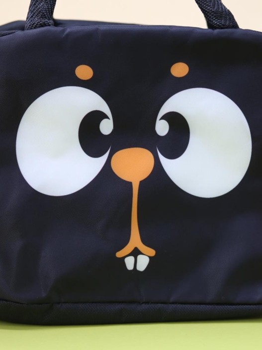 Термосумка "Cute animal", black (19*22*14 см) 