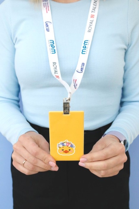 Держатель для карт «Dear duck» (6,5 х 10,4 см) 