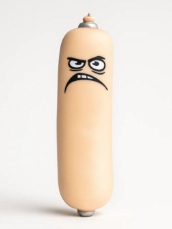Мялка - антистресс «Funny sausage», beige