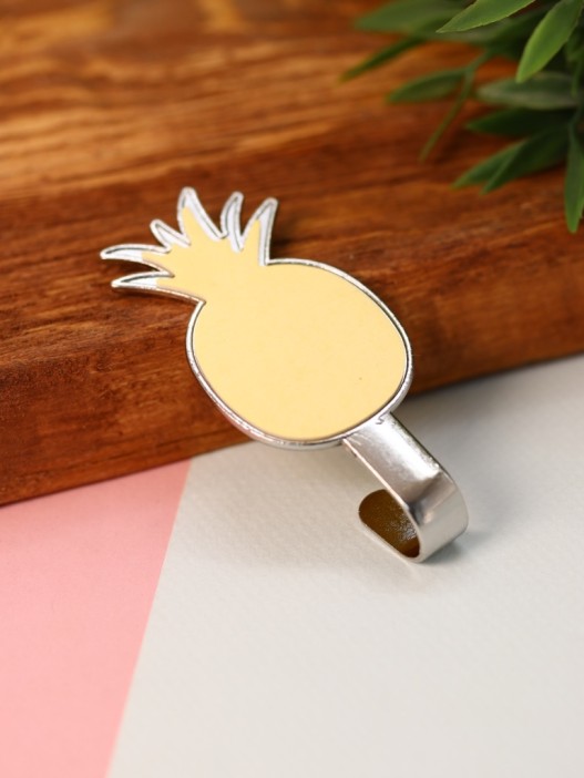 Крючок на липучке «Pineapple», yellow 