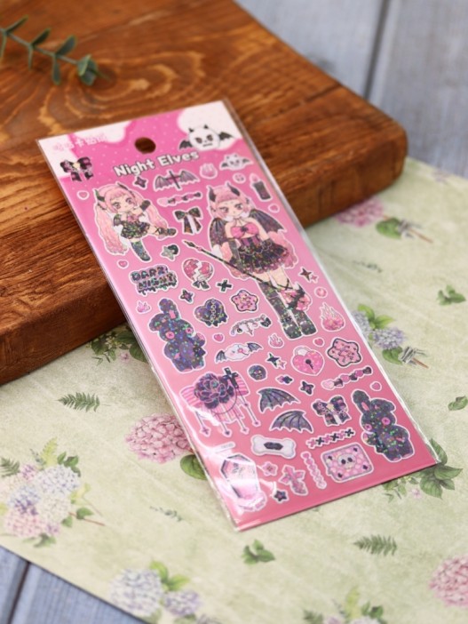 Наклейки "Night Elves" 