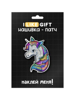 Термонашивка для одежды iLikeGift «Unicorn» 7,8*11 см.