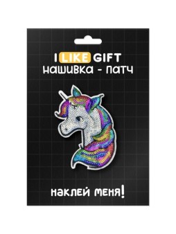 Термонашивка для одежды iLikeGift "Единорог" 7,8*11 см