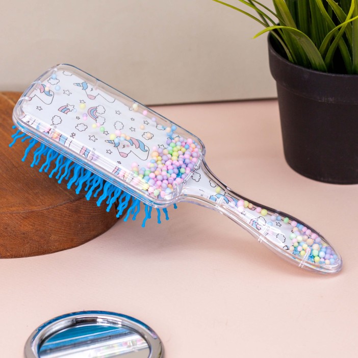 Расческа "Many unicorn", pink 