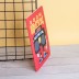 Тетрадь (A5) "Music player box", red (13.5*20.5)