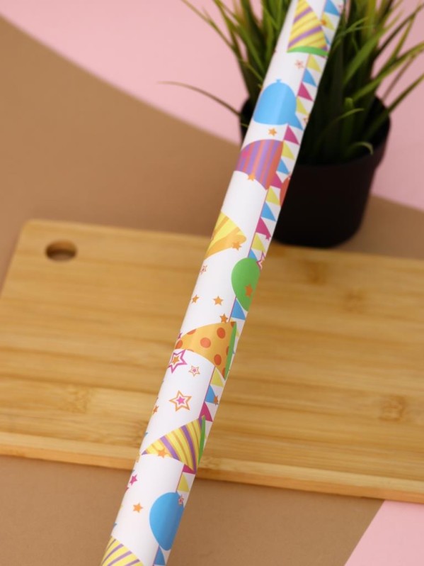 Упаковочная бумага «Party Wrap» 1 рулон, 50*70 см