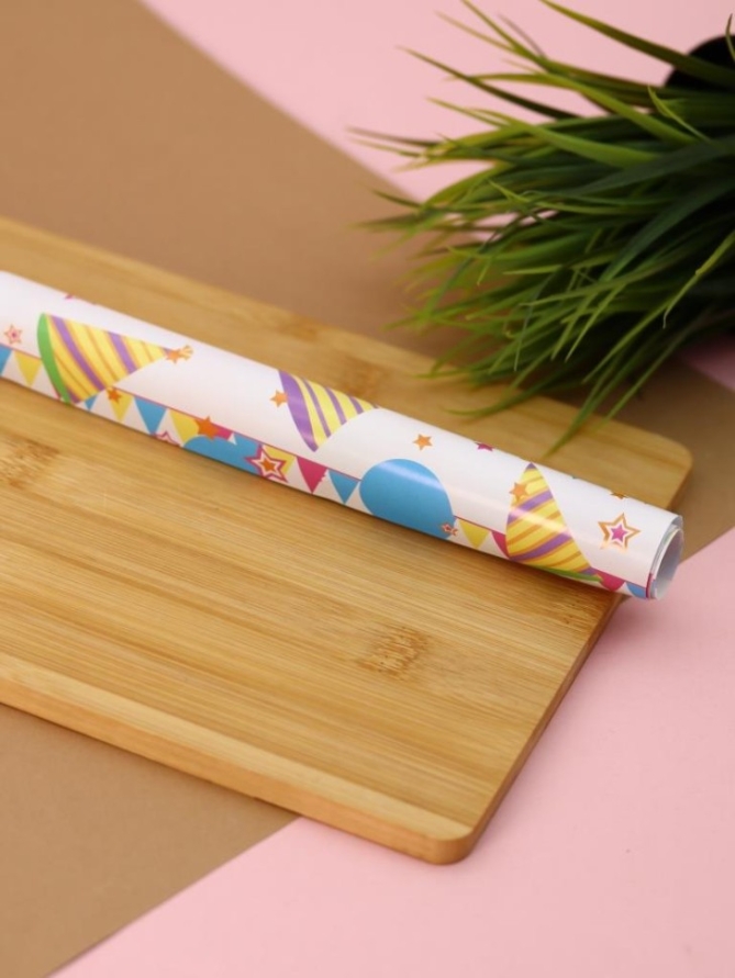 Упаковочная бумага «Party Wrap» 1 рулон, 50*70 см