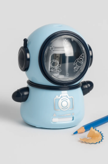 Точилка для карандашей электрическая "Astronaut", blue