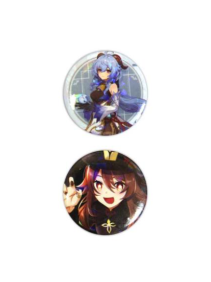 Значок "Аниме", 45мм, 1 шт., mix 