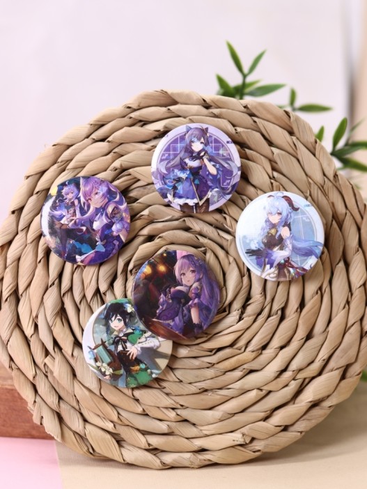 Значок "Аниме", 45мм, 1 шт., mix 