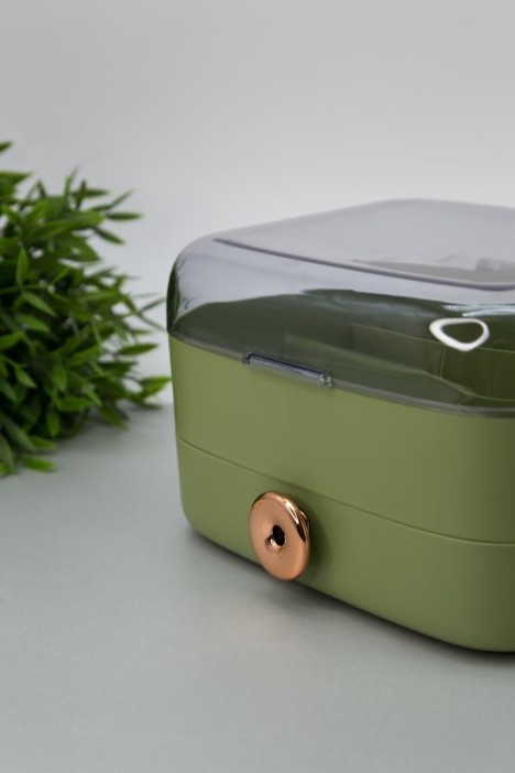 Бокс для косметики &quot;Beauty&quot;, green 