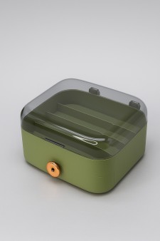 Бокс для косметики "Beauty", green