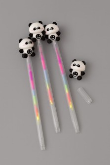Цветная гелевая ручка "Panda Pink Pen"