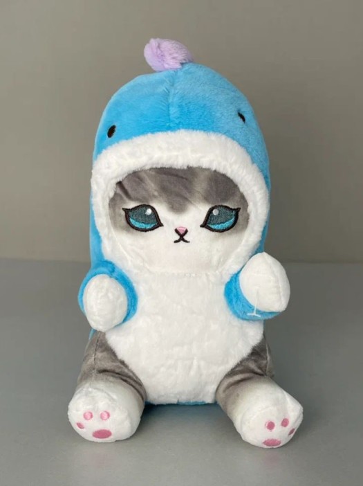 Мягкая игрушка &quot;Cat dinosaur&quot;, blue, 20 см 