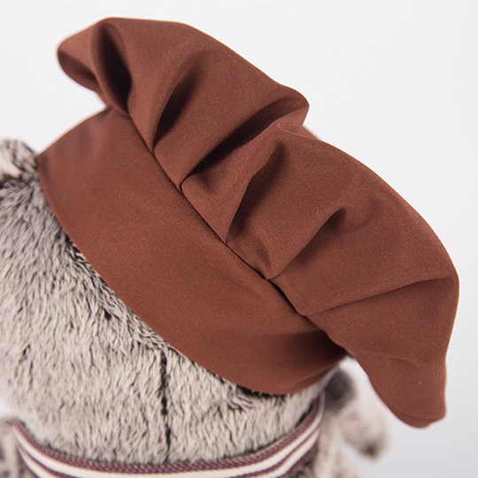 Мягкая игрушка "Басик - бариста" (25см) 