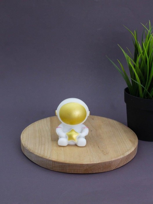 Ночник iLikeGift "Cosmo star", gold (7*5.5 см) 