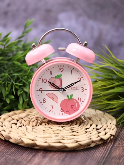 Часы-будильник «Peach», pink 