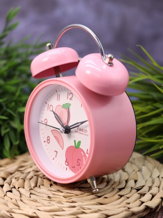 Часы-будильник «Peach», pink 