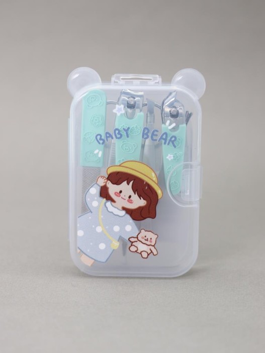 Маникюрный набор &quot;Anime girl bear&quot;, blue 