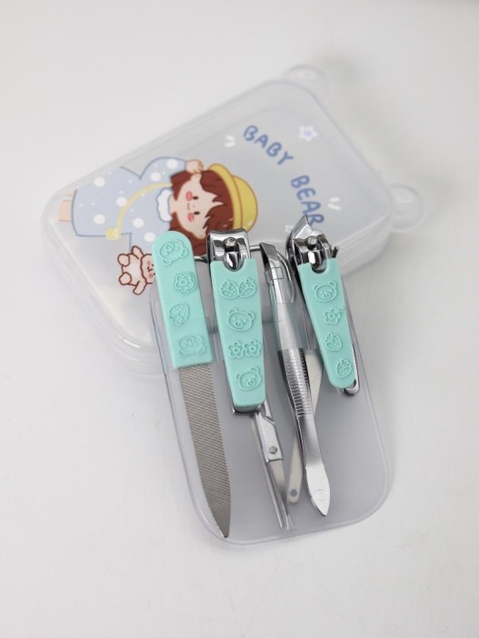 Маникюрный набор &quot;Anime girl bear&quot;, blue 