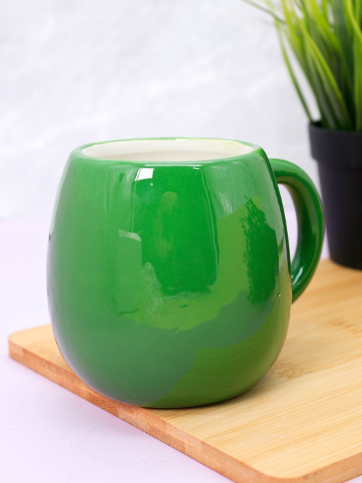 Кружка керамическая «Dino», green, 500 мл 