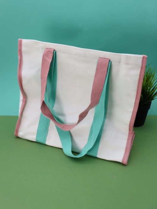 Сумка шоппер &quot;Capybara in a circle&quot;, white (33.5*16*29 см) 