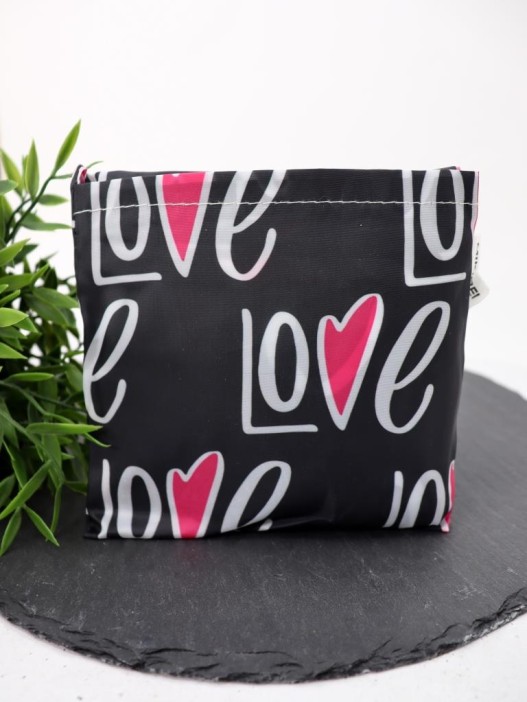 Сумка шоппер «Love kiss», black 