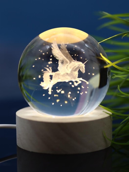 Ночник 3D iLikeGift «Star unicorn» (6 см) 