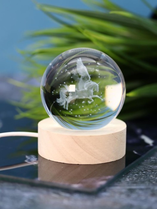 Ночник 3D iLikeGift «Star unicorn» (6 см) 