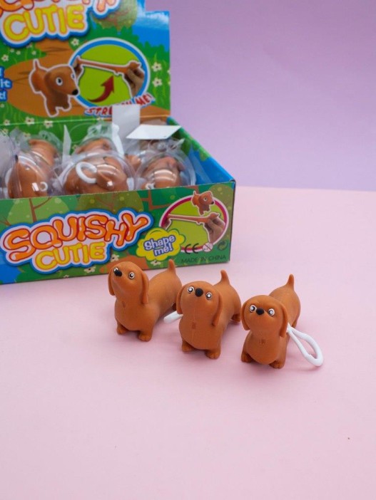 Брелок мялка - антистресс «Pretty dachshund» 