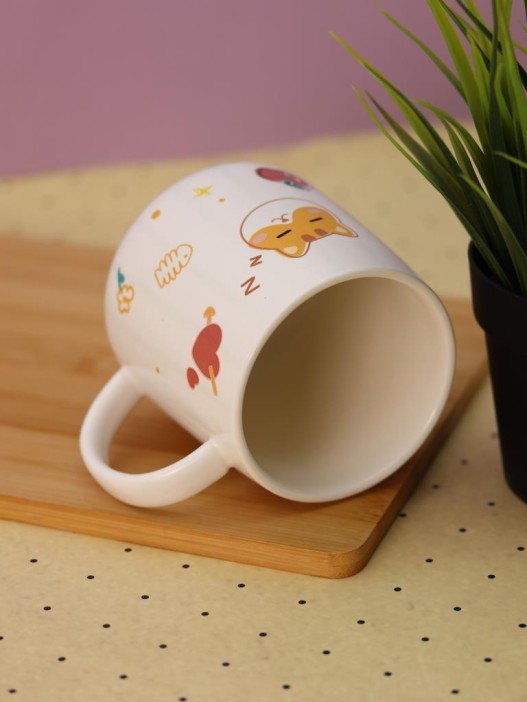 Кружка «Kid cat», white 