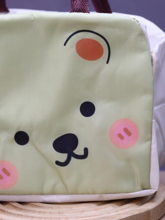 Термосумка &quot;Cute animal&quot;, beige (19*22*14 см) 