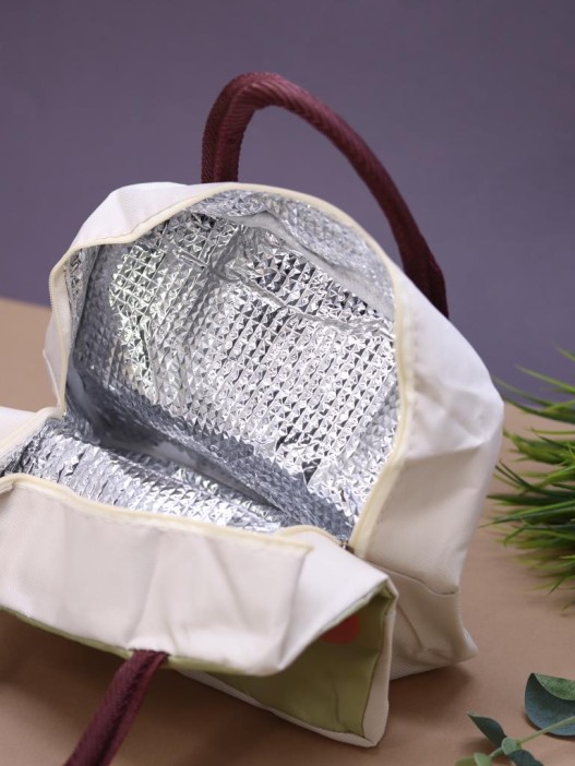 Термосумка &quot;Cute animal&quot;, beige (19*22*14 см) 