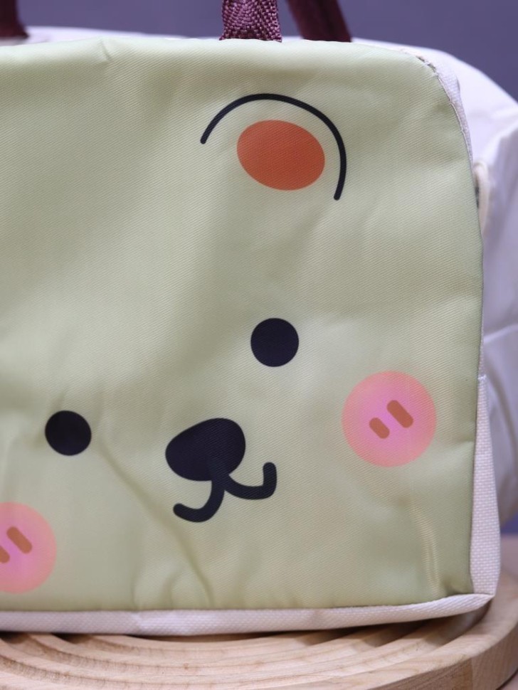 Термосумка "Cute animal", beige (19*22*14 см)